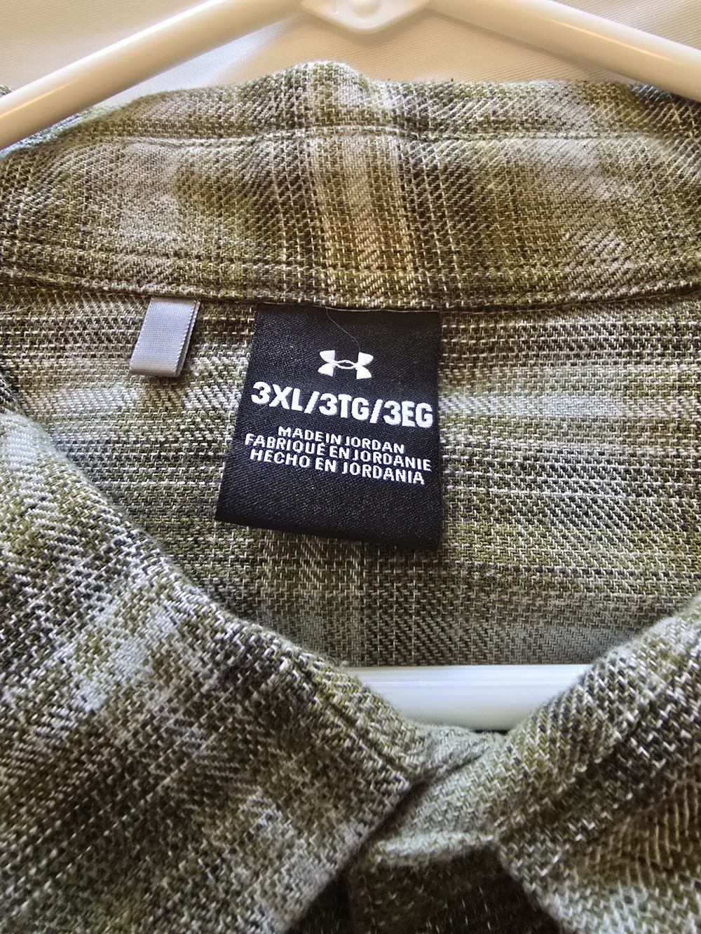 Under Armour Olive Green Performance Shirt
